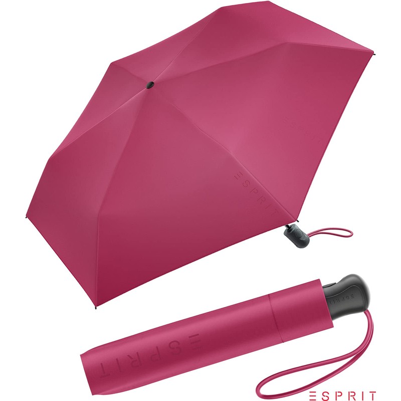 ESPRIT Easymatic Slimline Pocket Umbrella Open/Close Automatic FJ 2022, vivacious
