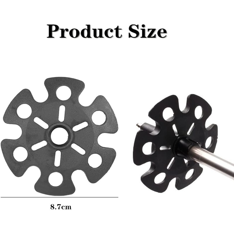 Snow Baskets for Walking & Trekking Poles | Wide Base
