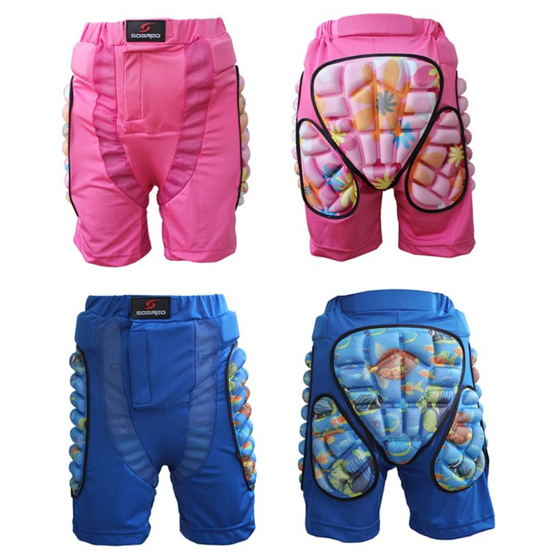 WHAMVOX Lightweight Protective Hip Pants for Boys and Girls Snow