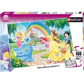 Nathan – 86708 Classical Children's Puzzle – The Garden of the Princess – 100 Pieces
