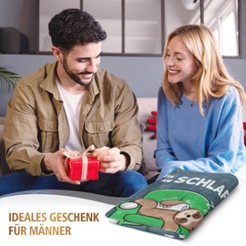 Niyewsor Geschenke für Männer, Lustige Kuscheldecke Geburtstagsgeschenk für Männer, Geburtstag Geschenk Opa Papa Geschenk Mann Rentner Papa Vater Weihnachten Geschenkideen