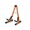 nalu Natural Wood A-shape Guitar Stand