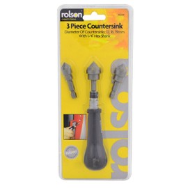 Rolson 48564 4 pc Countersink Set