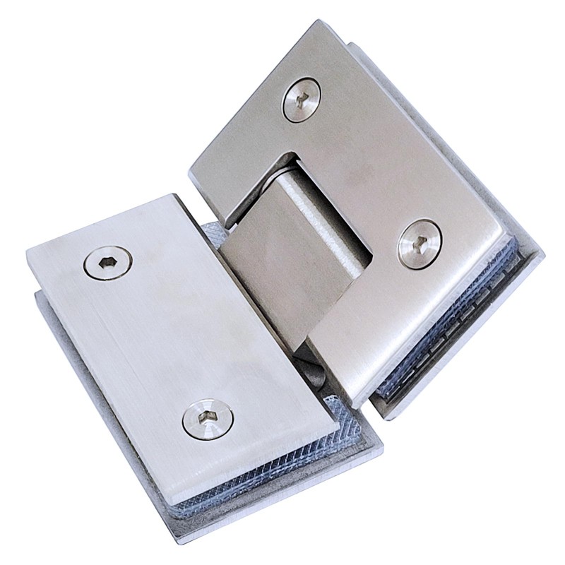2 Packs Heavy Duty 135 Degree Solid Shower Door Hinges