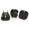 OREI GP-021 Continental UK 3-Pin To Schuko European 2-Pin Grounded