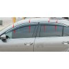 Fits Subaru Outback 2015-19 Chrome Trim Tinted Window Visor Rain