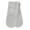 Clay Roberts Oven Gloves, Light Grey, Double Oven Mitts, Heat