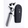 MuskalMed Compact Conventional Otoscope with 3 Tips, Metal Body &