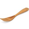 Wooden Fork, Salad Fork, Cutlery, Approx. 7.1 inches (18 cm),