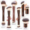 MAANGE 7pcs Makeup Brush Set Double Sided Kabuki Makeup Brushes