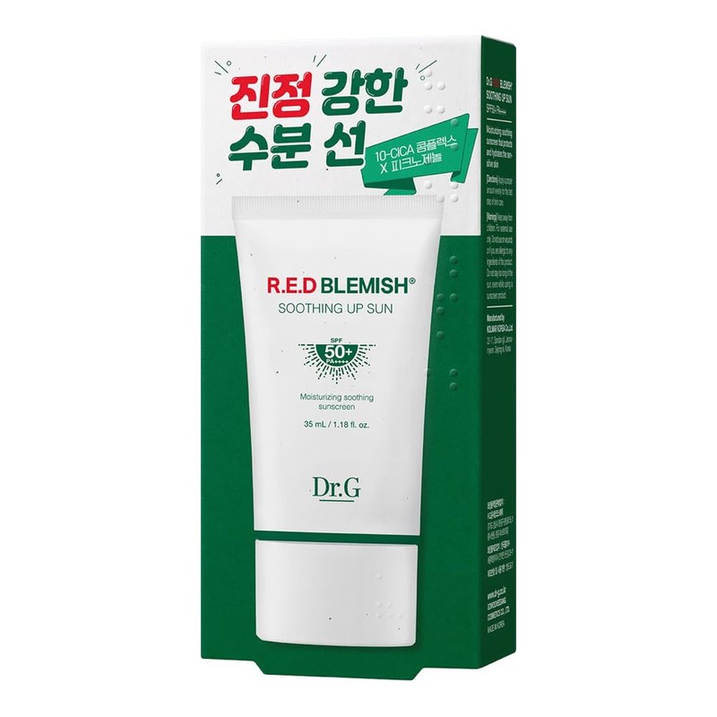Dr.G R.E.D BLEMISH Soothing Up Sun Cream, 1.2 oz (35