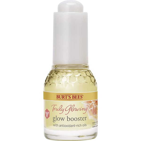Burt's Bees Truly Glowing Reawakening Glow Booster Face Serum with Antioxidant-Rich Oils for Normal and Combination Skin, 1 Fluid Ounce