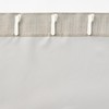 MUJI 84345937 Flame-retardant Blackout Double Weave Non Pleated Curtain, Beige,