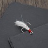 SG Store Pack of 30 Carbon Steel Treble Hooks with