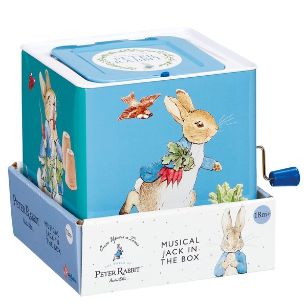 Peter Rabbit Jack in the Box,14.5 x 14.5 x 15.5 centimeters