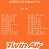 TWIN AIR Pre-Oiled Air Filter - 158033X Beta RR