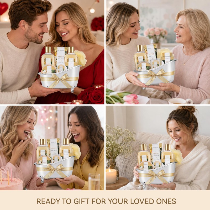 Gifts for Women, Spa Luxetique Spa Gift Baskets for Women,