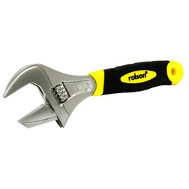 Rolson 19025 200mm 2-in-1 Extra Wide Adjustable Wrench