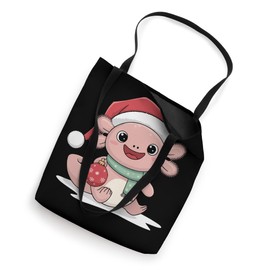 Axolotl Lover Merry Xmas Christmas Day Santa Claus Tote Bag