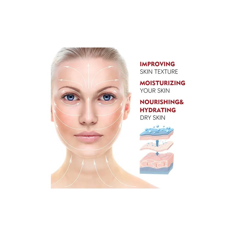 Crema Hidratante Antienvejecimiento Con Colágeno Y Retinol,