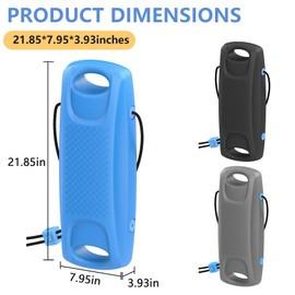 BALAVA Boat Fenders 2 Pack,Boat Bumpers for Docking,EVA Boat Fenders for Docking Boat Bumpers Fenders with Elastic Cords and Fixed Locks for Yachts,Bass Boat,Pontoon Boat(Blue)