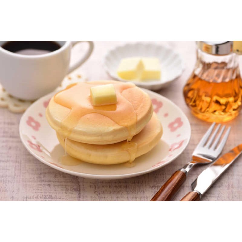 HOME SWAN Let's Pancake Maker, Milky Pink