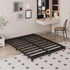 Likelalaso 3 inch Low California King Bed Frame with Rounded