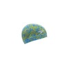 [Speed] Swim Cap, Aloalo Mesh Cap, Unisex, Turquoise/Yellow, L