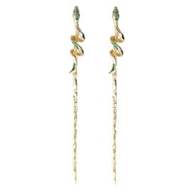 LALAFINA 2 Uds Palillos de Pelo de Serpiente de Pelo Estilo Chino Hanfu Sombreros Horquilla de Pelo Pasador de Pelo de Serpiente de Pelo de Serpiente Hanfu Moño Accesorios para