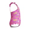 Speedo Frill Thinstrap One Piece Costume da Bagno per Bambina,