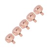 5pcs Professional Watch Crown Steel Wrist Watch Parts Watchmaker Repairing