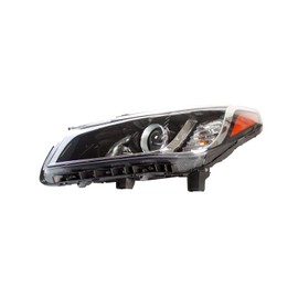 TYC Left Headlight Assembly Compatible with 2015-2017 Hyundai Santa Fe