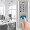 Waterproof Fingerprint Reader Password Door Access Control Keypad Security Entry
