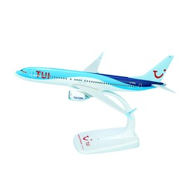 AeroClix Model Airplane TUI Boeing 737 Max 8 'Malta' in 1/200 Scale Plane Model for display with stand, push together Model Aircraft for collectors, 21cm length