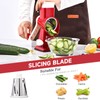 Rotary Cheese Grater with Handle Kitchen Shredder Slicer Grater Slicer