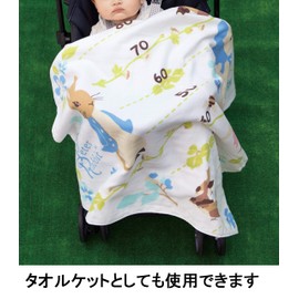 Marushin 6405008600 Hot Towel Rilakkuma, 35.4 x 35.4 inches (90 x 90 cm), Rilakkuma and Friends, 100% Cotton, Gauze & Pile