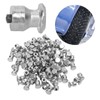 100Pcs Silver Car Tire Studs Anti Slip Stable Wear Proof