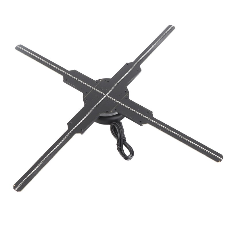 3D Hologram Fan 45cm 4 Blades 3D Holographic Projector Video