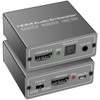 HDMI Audio Embedder Inserter Digital Analog Audio + DVI to