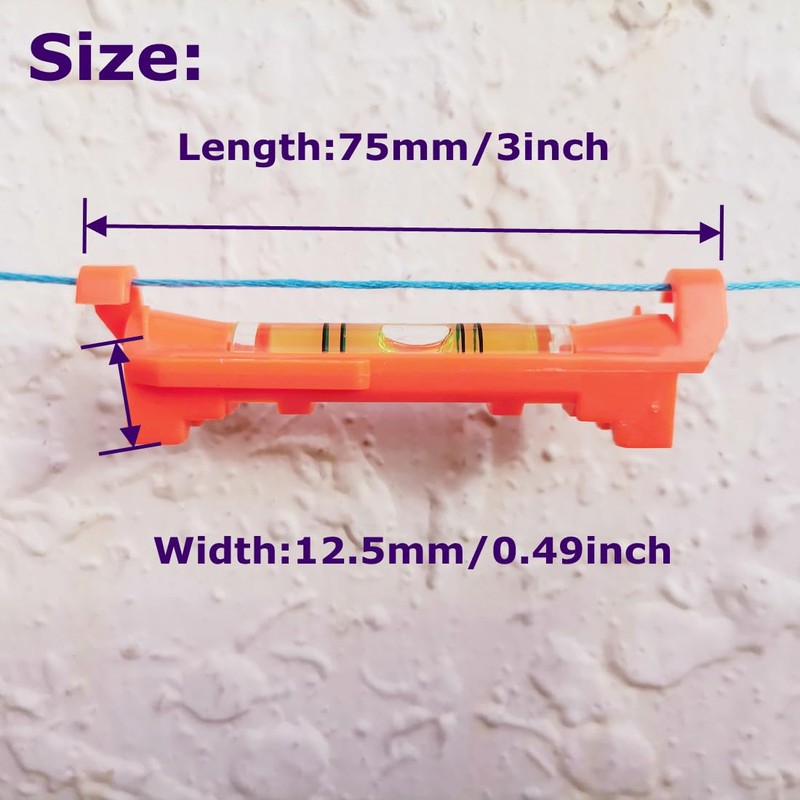 LAIESYA 5Pcs Hanging Line Level String levels Tools Used for
