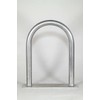 18" (H) x 13" (W) Aluminum Handrail w/Flate Base Plate