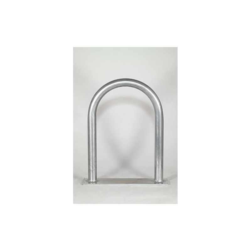 18" (H) x 13" (W) Aluminum Handrail w/Flate Base Plate