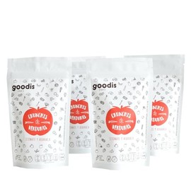 Crunchis de Verdura Jitomate y Albahaca | 4 Piezas | Sin harina, sin aceite, horneado