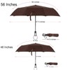 TradMall Travel Umbrella Windproof with 46 Inches Large Canopy 10