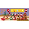Decore ZCB-29612 Concombe Paper Crane Base, Red, Approx. 31.5 x