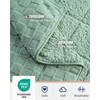 Kivik Weighted Blanket for Adult, 20 lbs Checkered Throw Blankets,
