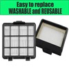 6 Pack HEPA Filters Replacement Set Compatible with Eureka NEN180