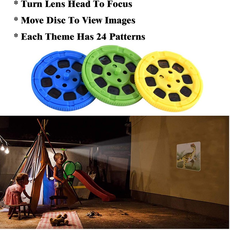 Georgie Porgy Children Projector Toys Educational Science Set Wall Ceiling