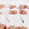 5 Pieces Dreadlock Crochet Hook Tool Kit Braid Hair Dreadlocks