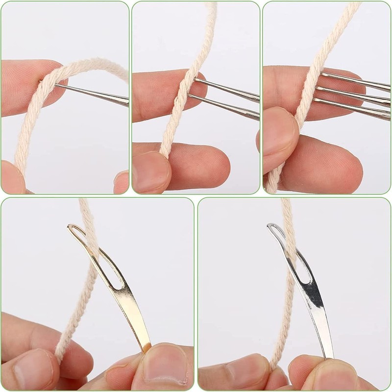 5 Pieces Dreadlock Crochet Hook Tool Kit Braid Hair Dreadlocks